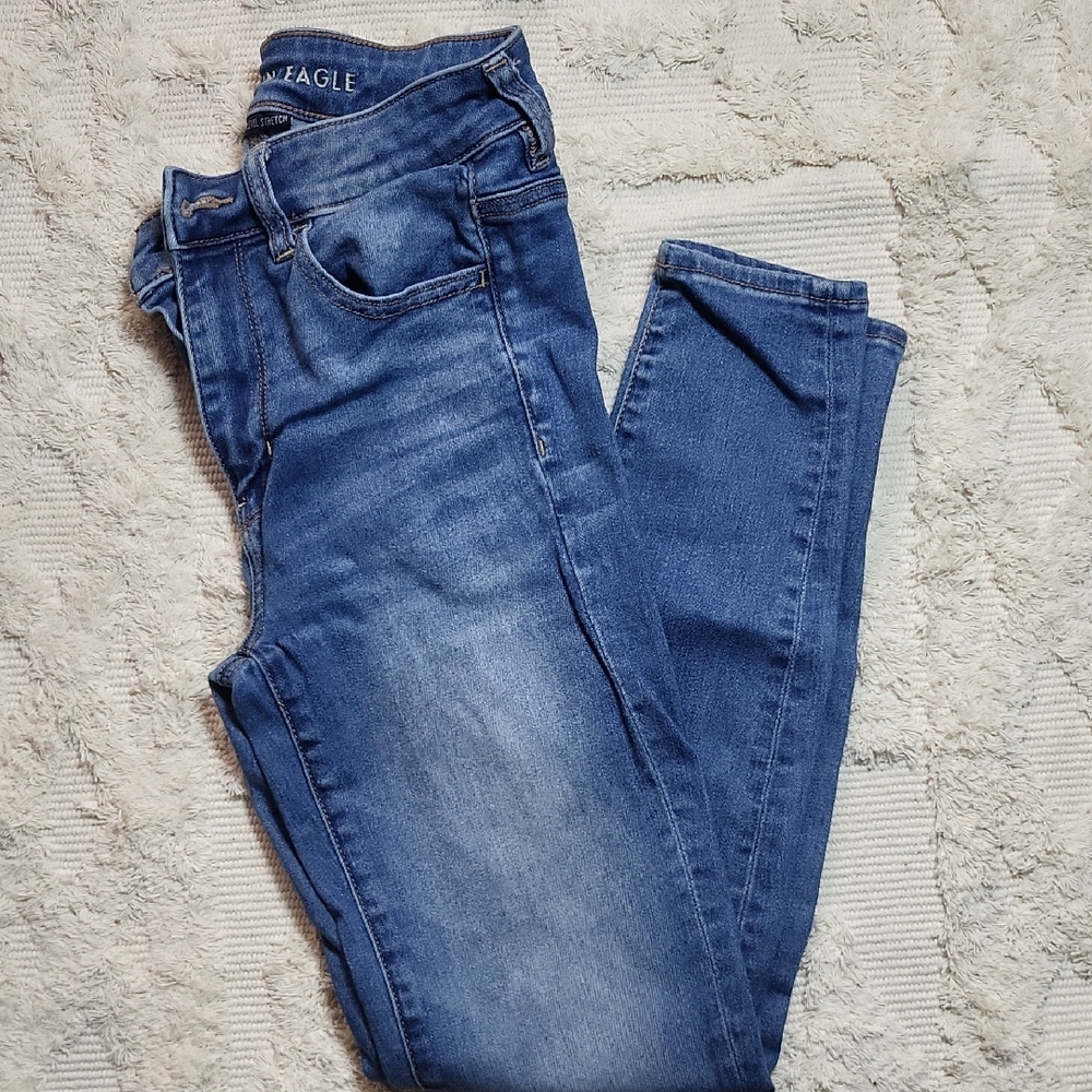 American Eagle Outfitters Women's Blue Jeans